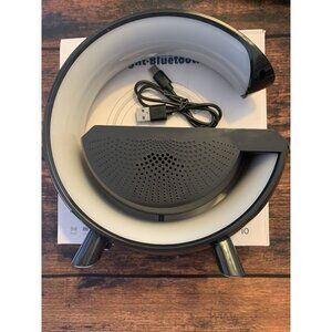 Bluetooth Moon Lamp Speaker With USB & AUX Inputs For Bedroom Or Office Recharge